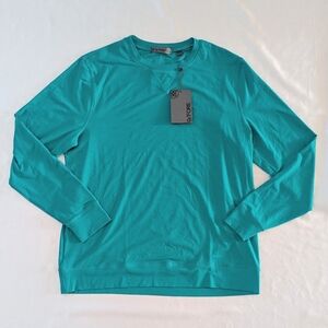 New G/FORE Luxe Crewneck Mid Layer Golf Pullover Medium